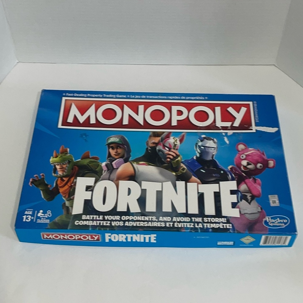 Fortnite Monopoly Board Game 2018 Hasbro Gaming Kids Family Gift
